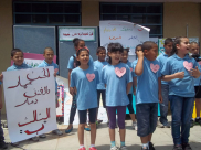 بالصور: فعاليات "أسبوع بلا عنف" في مدرسة الزهراء الابتدائية بمدينة يافا